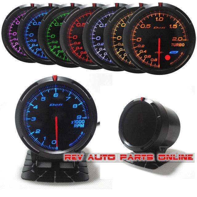 Defi meter Oil Temp greddy Meter Advance Gauge 7 colors in Meter