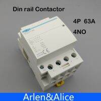 【Taiyong Electric】TOCT1 4P 63A 220โวลต์400V 50/60HZ Din Rail ในครัวเรือน Ac Modular Contactor 4NO 2NO 2NC 4NC