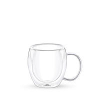 แก้ว Glass ขนาด 250 ML | แก้ว Cup ขนาด 300 ML (แบบมีหูจับ) หนา2ชั้น นำเข้าจาก England