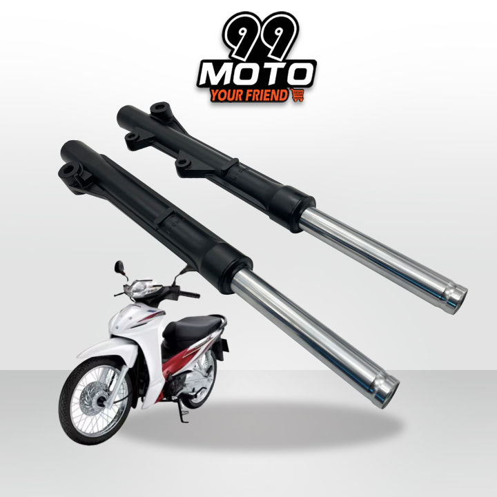 99moto-กระบอกโช๊คหน้าเดิม-แกนโช๊ครุ่น-wave110i-ดิสเบรค