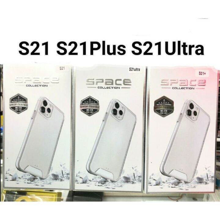 เคส-space-ใสsamsung-a73-a53-5g-s21fe-s22-s22ultra-s22-s21-a52s-a42-5g-a12-s20fe-5g-note20u-a32-4g-5gหลังแข็งขอบนิ่ม