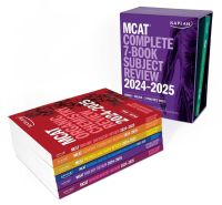 หนังสืออังกฤษใหม่ MCAT Complete 7-Book Subject Review 2024-2025, Set Includes Books, Online Prep, 3 Practice Tests (Kaplan Test Prep) [Paperback]