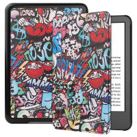 เคสแบบพับแม่เหล็กสำหรับ Kindle ใหม่ทั้งหมด (รุ่นปี2022) 6นิ้ว2022 Kindle Hard Smart Cover เคสป้องกัน