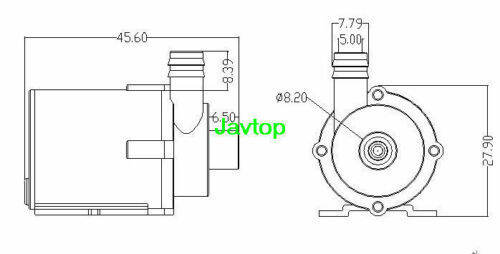 ปั๊มน้ำมอเตอร์กันน้ำได้ลึกมอเตอร์ไมโครไร้แปลงถ่าน-dc-6v-12v-ไม่มีน้ำพุพลังงานแสงอาทิตย์ระบายความร้อน