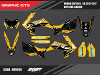 สติ๊กเกอร์วิบาก Honda CRF 250 L ทั้งคัน Graphic kit สติ๊กเกอร์เคลือบเงา สุดคุ้ม