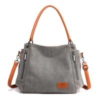 ☁☬❡  Concise bag new style students art and cross - slung large capacity lady shoulder