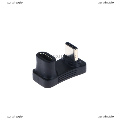 xunxingqie 10Gbps 2 in 1 USB C Adapter 90องศา USB C Extender 100W Fast CHARGING ADAPTER