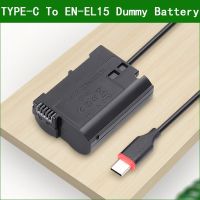 Type-C EN-EL15 EL15 El15a EP-5B Dummy Battery Power Bank USB Cable For Nikon D500 D600 D610 D750 D780 D800 D800E D810 D810A D850