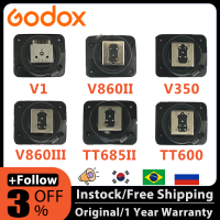 Godox แฟลชรองเท้าร้อน V860III TT600S แฟลชเครื่องประดับสำหรับเปลี่ยนแทน V1 Speedlite ที่เข้ากันได้ V850III V860II V350S TT685 TT600S TT350 TT685II