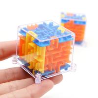 3D Magic Cube Magical Maze Labyrinth Rolling Toys Game Fidget Challenge Toys N3Z3