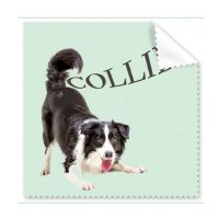 Border Collie Farm Pet Art Deco  Fashion Cleaning Cloth Phone Screen Glasses Cleaner 5pcs Lens Cleaners