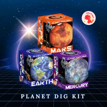 Kids Unique DIY Planet Gemstone Dig Mineral Gem Excavation Kit