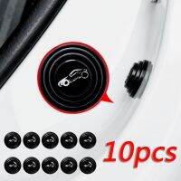 10pcs Car Door Anti-collision Silicone Pad Anti-shock Closing Door Stickers Soundproof Buffer Gasket Auto Accessories Car Door Protection