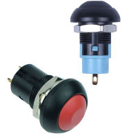 WSFS Hot On-Off Latching Waterproof 12Mm Push Button Switch SPST IP67