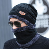 Winter Hats Mens Hat Family Matching Parents Children Beanie Scarf Set шапка мужская Soft Thick Warm Caps balaclava Mens Cap