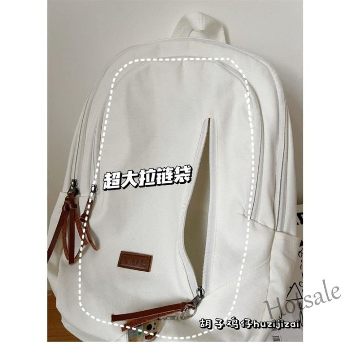 hot-sale-c16-large-capacity-solid-color-bagpack-korean-version-black-backpack-new-student-schoolbag-for-both-men-and-women