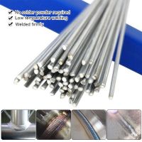 10pcs Low Temperature Melt Aluminum Welding Rods Weld Bars Cored Wire 2mm Rod Solder for Soldering Aluminum No Solder Powder