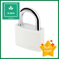 กุญแจสปริง ABUS HAFELE 482.01.852 40 มม. สีขาวKEYED PADLOCK ABUS HAFELE 482.01.852 40MM WHITE **บริการเก็บเงินปลายทาง**