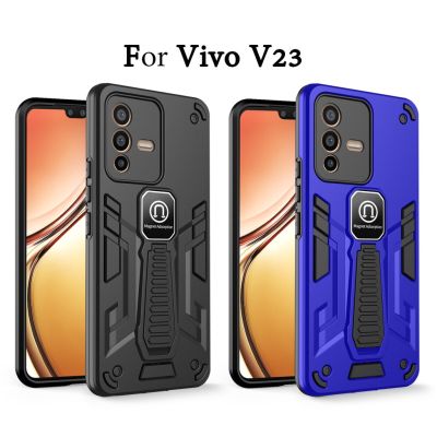 ส่งจากไทย เคสมือถือ เคสโทรศัพท์ วีโว่ Case Vivo V23 5G เคสกันกระแทก มีขาตั้ง เคสตั้งได้ เคส VIVO V23 Shockproof