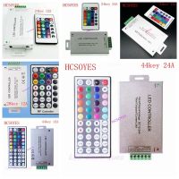 【♘COD Free Cas♘】 122cc store Dc12-24v 24key 44key 12a/24a ไออาร์อาร์เอฟ Remote Rgb แบบไร้สายตัวควบคุมไฟ Led Aluminumplastic 3ch 5a สำหรับ5050 3528แถบ