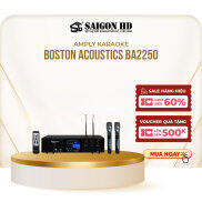 TRẢ GÓP 0% Amply karaoke BOSTON ACOUSTICS BA2250 - Hàng chính hãng, bảo