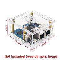 For R1 Plus Case Acrylic Enclouse Shell Fan for Development Board Protective