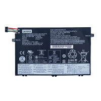 แบตเตอรี่ : Lenovo battery เกรด Original สำหรับรุ่น Thinkpad E480 45Wh  Part # L17L3P51 SB10K97606  01AV445