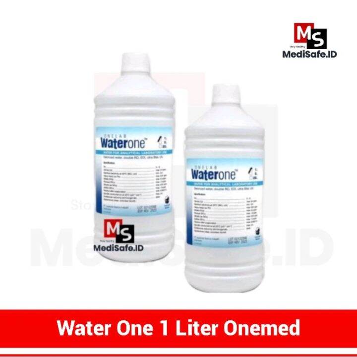 Water One 1 Liter OM Water Purified Per Btl | Lazada Indonesia