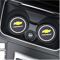 1/2Pcs Rubber Car Anti Slip Mat Water Cup Bottle Holder Pads For  Chevrolet  Accessories