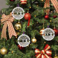 2323 Christmas Tree Hanging Pendant Home Decoration Commemorative Alloy Pendant L8K1