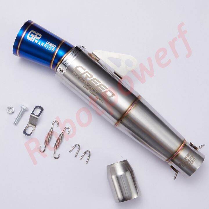 PPD Tools Motorcycle exhaust pipe GP universal 3851mm stainless steel titanium alloy motorcycle