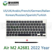 New 2022 Year M2 Laptop A2681 Keys Keycaps For Macbook Air Retina 13.6" A2681 Full Key Cap Keyboard Repair