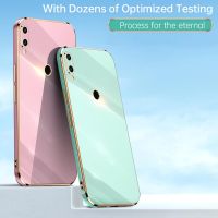 สำหรับ Huawei Nova 3i เคสโทรศัพท์,6D Electroplating TPU Soft Shell Anti Drop Back Cover