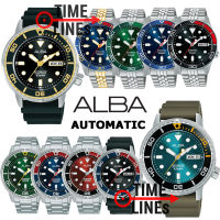 ALBA SPORT AUTOMATIC รุ่น AL4249X AL4250X AL4225 AL4227 AL4229 AL4231 รุ่น AL4185X AL4187X AL4191X AL4193X นาฬิกาผู้ชาย เครื่องออโต้ ประกันศูนย์ ALBA 1 ปี