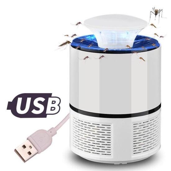 M  free ship hcmđèn bắt muỗi an toàn nhà có trẻ em cổng usb hình nấm nụ - ảnh sản phẩm 6