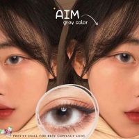 (COD) คอนแทคเลนส์ Contactlens สายธรรมชาติ. รุ่น Aim สายตา+ปกติ Prettydoll 0.00 ถึง - 6.00 เลนส์นิ่มใส่สบายตา แถมตลับ