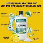 Nước súc miệng Listerine Chanh Muối 750ml