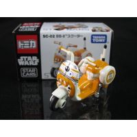 Genuine TOMY TOMICA Truck Model Alloy Disney Star Wars SC-02 BB-8 Motorcycle正版TOMY TOMICA多美卡车模合金迪士尼星球大战SC-02号BB-8摩托车