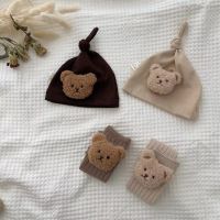 【คุณภาพสูง】Baby Hat Kids Hat Bear Thin Hat Korea 1-3 Years Old