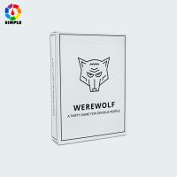 【คุณภาพสูง】Werewolf: A Party Game เกมการ์ดสําหรับงานปาร์ตี้