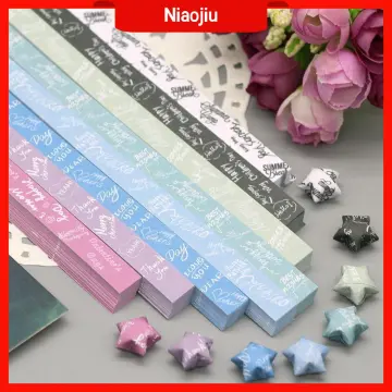 520 Sheets Origa-mi Paper Stars, Star Paper Strip