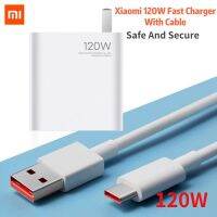 Xiaomi ที่ชาร์จเร็ว120W รุ่น Mi 10 11,เทอร์โบชาร์จเร็ว QC4.0 3.0สายชาร์จเร็วพร้อมแล็ปท็อป Type-C 6A สำหรับ Xiaomi Mi 10 11อัลตร้าแบล็คชาร์4 Redmi Note 9 10 Pro Air