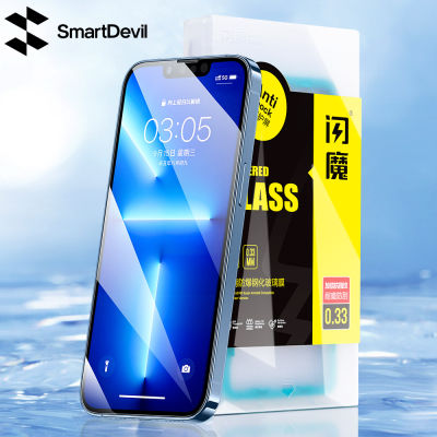 SmartDevil Non-Full Coverageกระจกเทมเปอร์สำหรับiPhone 11 11Pro 11 Pro Max X XS XR XsMax SE2 7 8 7Plus 8Plus 6Plus 6Splus 6 6Sโทรศัพท์มือถือปกป้องหน้าจอฟิล์มAnti-ลายนิ้วมือ,แสงที่ชัดเจนและป้องกันแสงสีฟ้า
