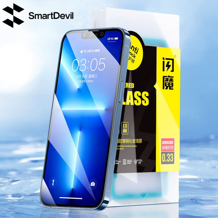 smartdevil-non-full-coverageกระจกเทมเปอร์สำหรับiphone-11-11pro-11-pro-max-x-xs-xr-xsmax-se2-7-8-7plus-8plus-6plus-6splus-6-6sโทรศัพท์มือถือปกป้องหน้าจอฟิล์มanti-ลายนิ้วมือ-แสงที่ชัดเจนและป้องกันแสงสีฟ