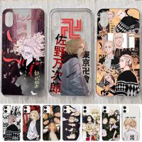 №✵ Japanese Anime Tokyo Revengers Phone Case for IPhone 12 11 Pro X XR XS Max Mini SE 2020 7 8 6 6S Plus 5 5S SE Cute Cartoon Cover