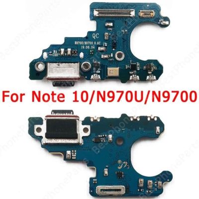 【♘COD Free Cas♘】 anlei3 ชาร์จพอร์ตสำหรับ Samsung Galaxy Note 7 8 9 10 Lite Note10 Plus Usb บอร์ดซ่อมโทรศัพท์มือถือ Pcb อะไหล่ตัวเชื่อมต่อแบบแท่นยืดหยุ่น