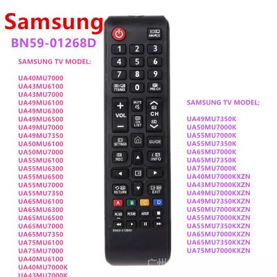 Samsung BN59-01268D รีโมทคอนลสำหรับ Samsung Smart UA40MU7000 UA43MU6100 UA43MU7000 UA49MU6100 UA49MU7000 UA50MU610