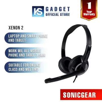 SonicGear Xenon 1 2 3 Series Stereo Wired Headphone with