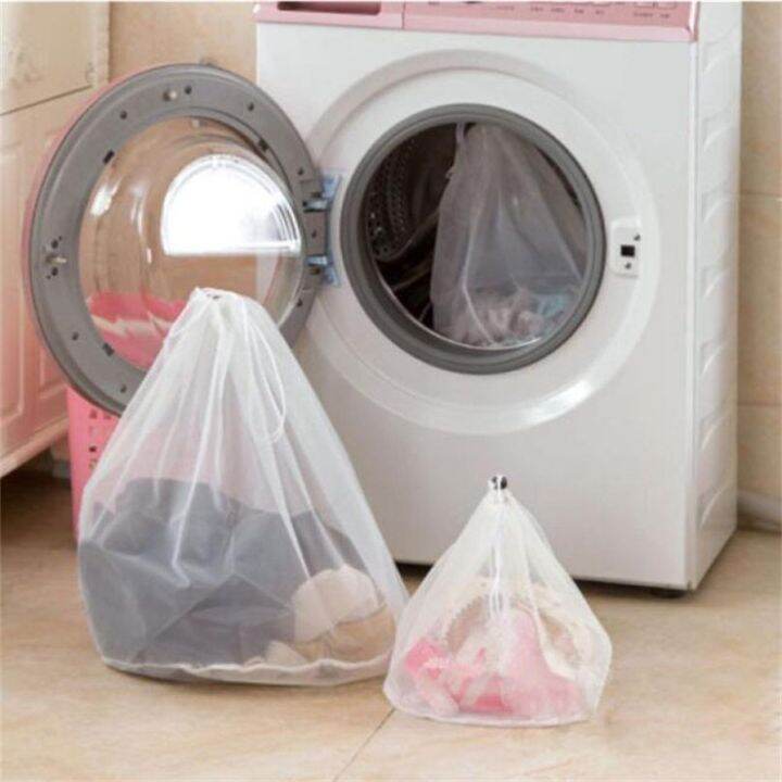 yf-nylon-laundry-bag-cleaning-zippered-foldable-bra-socks-underwear-clothes-washing-machine-protection-net-mesh-bags-home