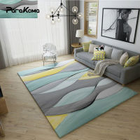 Modern Minimalist Living Room Car Geometric Pattern Floor Cushion Rugs for Bedroom Living Room Rug Large